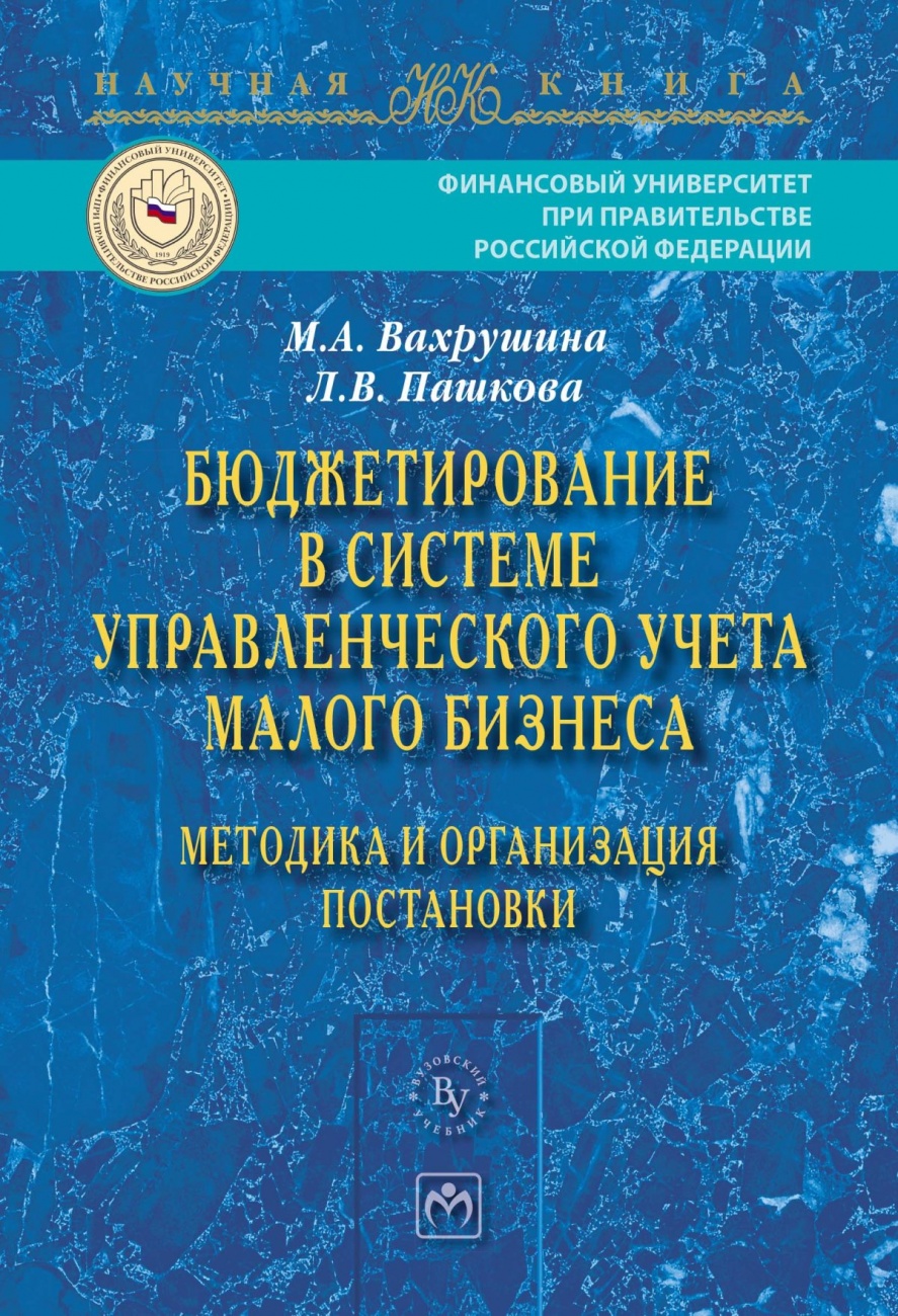 Бюджетирование в системе управленческого учета малого бизнеса: методика и организация постановки: Монография