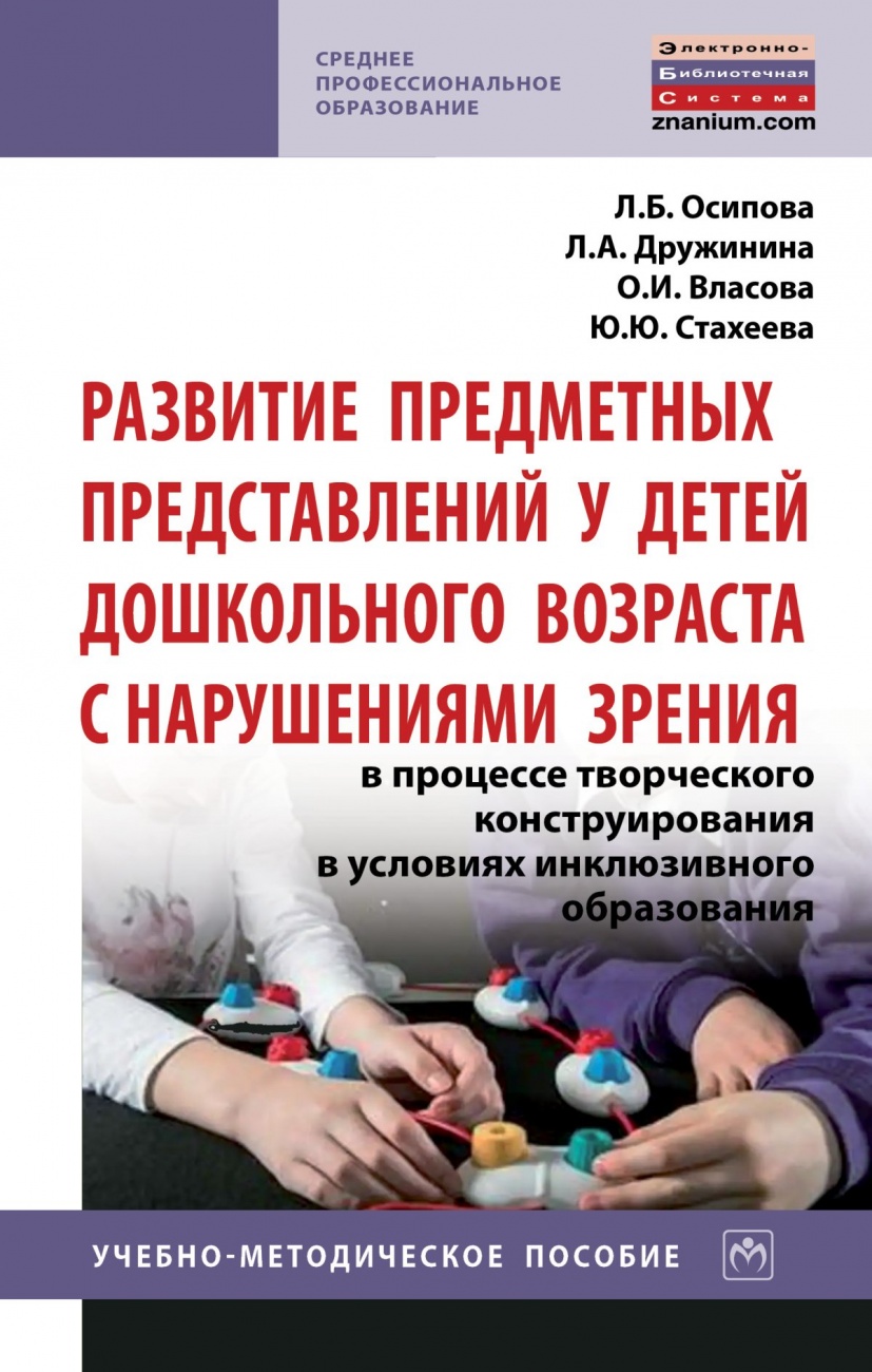 Развитие предметных представлений у детей дошкольного возраста с нарушениями зрения в процессе творческого конструирования в условиях инклюзивного образования