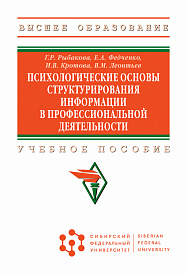 Психологические основы структурирования информации в профессиональной деятельности