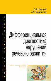 Дифференциальная диагностика нарушений речевого развития